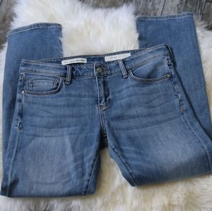Size 29 Pilcro and the Letter Press Hyphen Light Wash Straight Leg Jeans